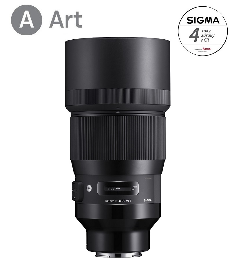 SIGMA 14128600  135 mm F1.8 DG HSM Art pre Sony E