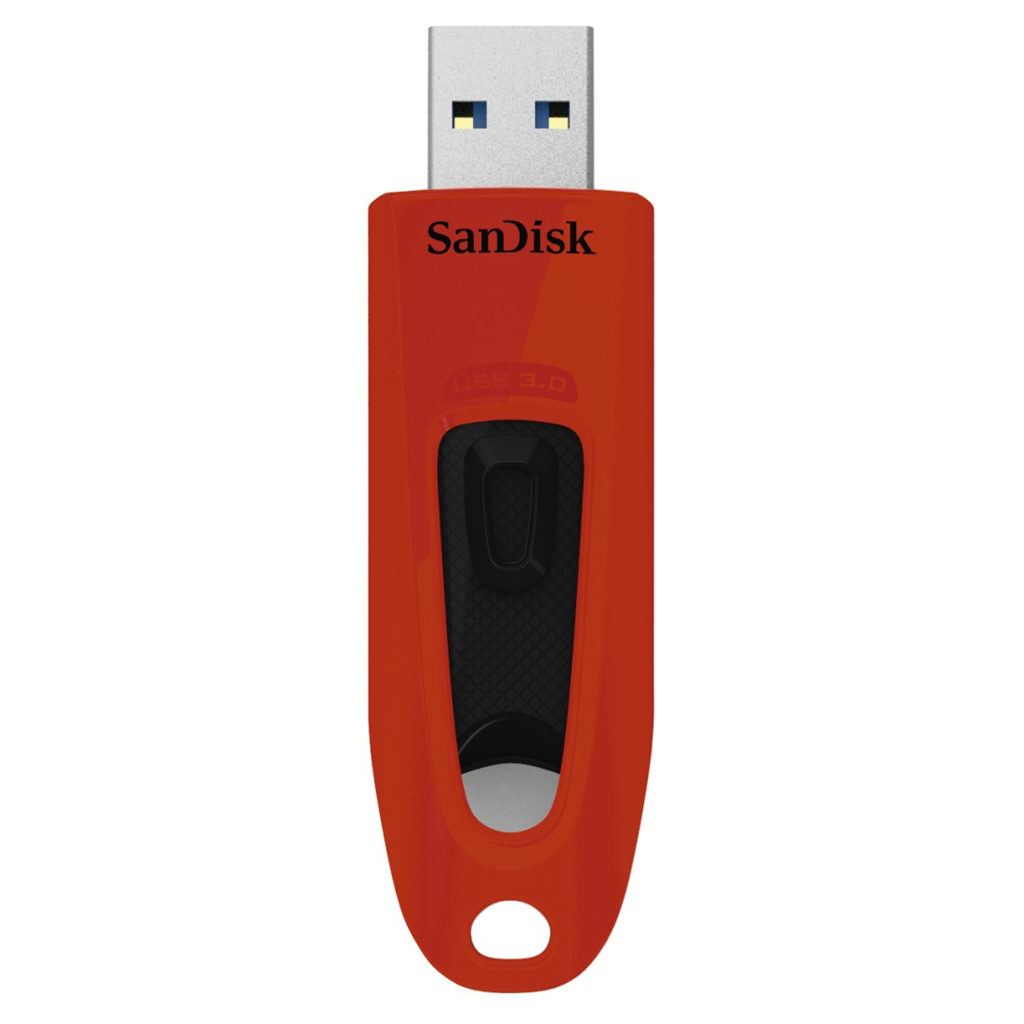 HAMA 173325 SanDisk Ultra USB 3.0 64 GB červená
