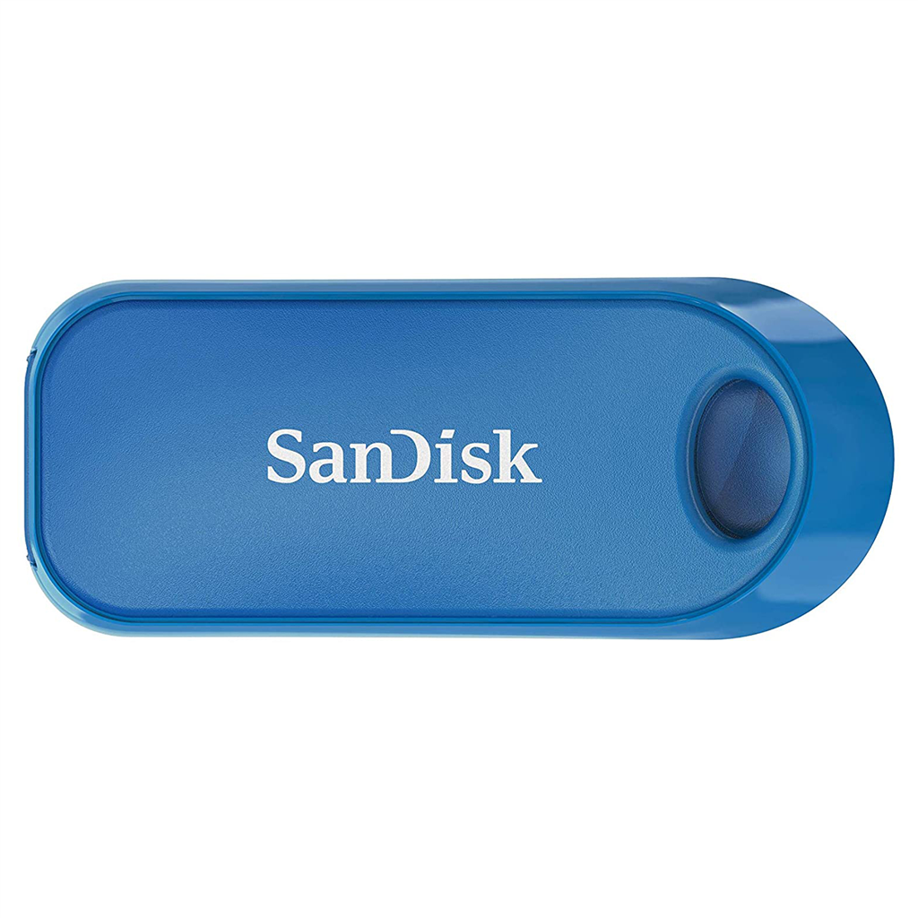 HAMA 186480 Sandisk Cruzer Snap 2.0 Global 32 GB modrá