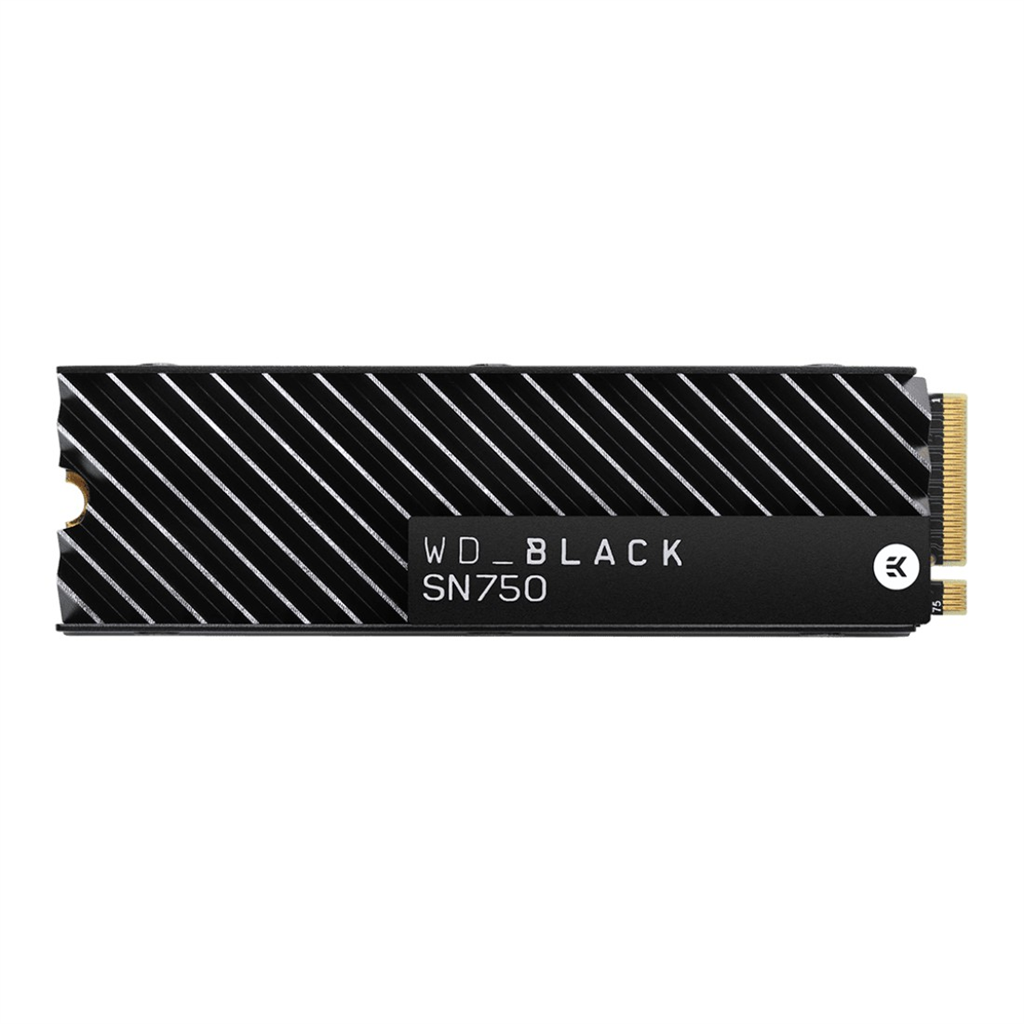 WD - Western Digital 184938 WD Black SN750 SSD 2 TB s chladením