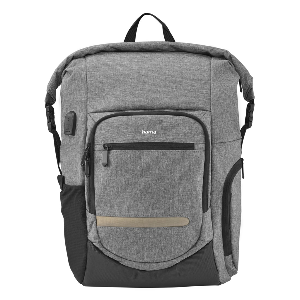 HAMA 217239  ruksak na notebook Terra 15,6" (40 cm), šedý