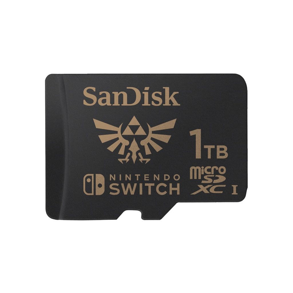 SanDisk 220030  Nintendo Switch micro SDXC, Zelda Edition 1 TB 100 MB s A1 C10 V